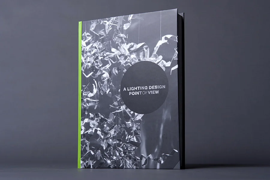 Front cover of portfolio book