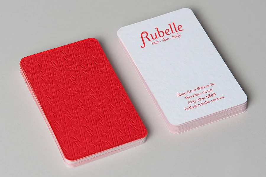 Business cards front & back