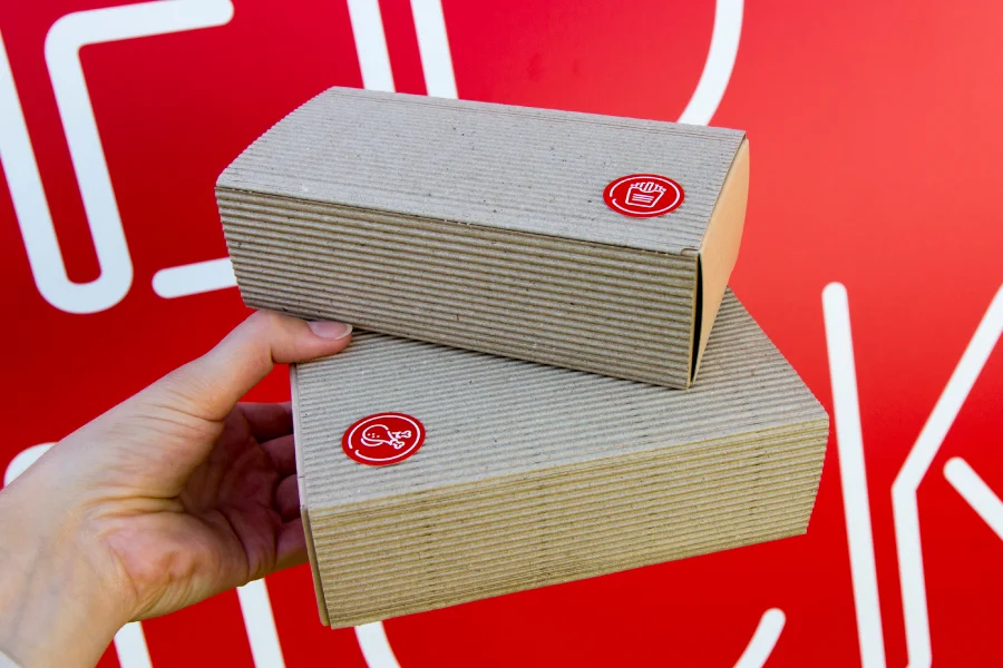 Take-away box designs