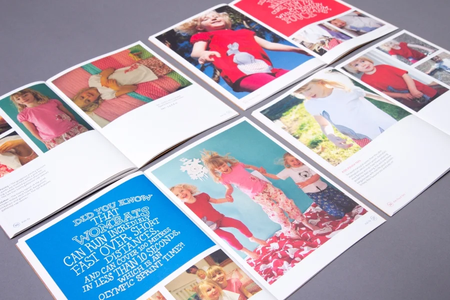 Catalogue spreads