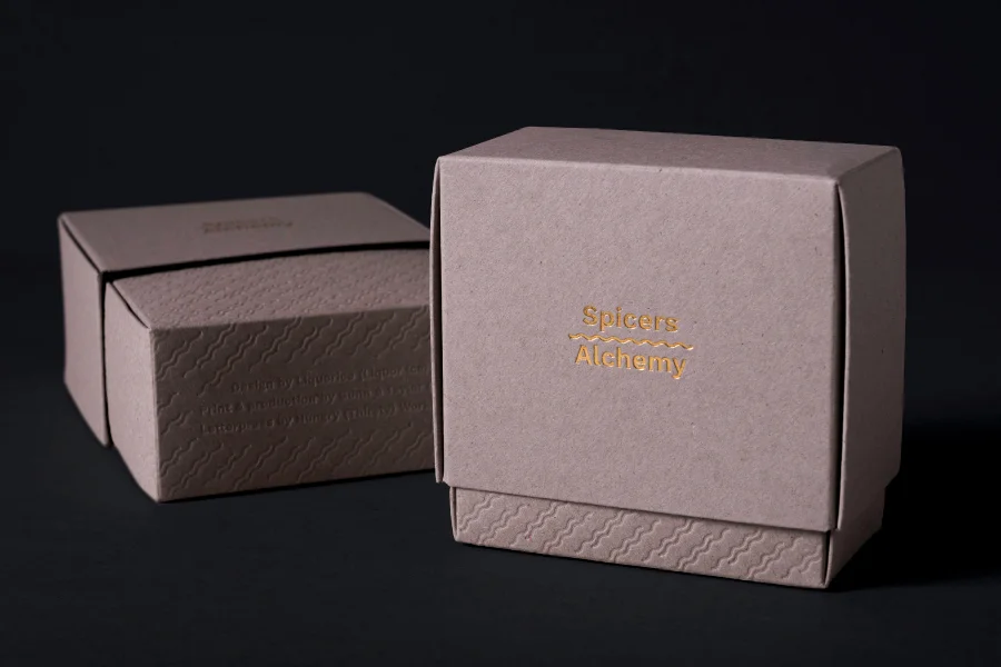 Box design with lid