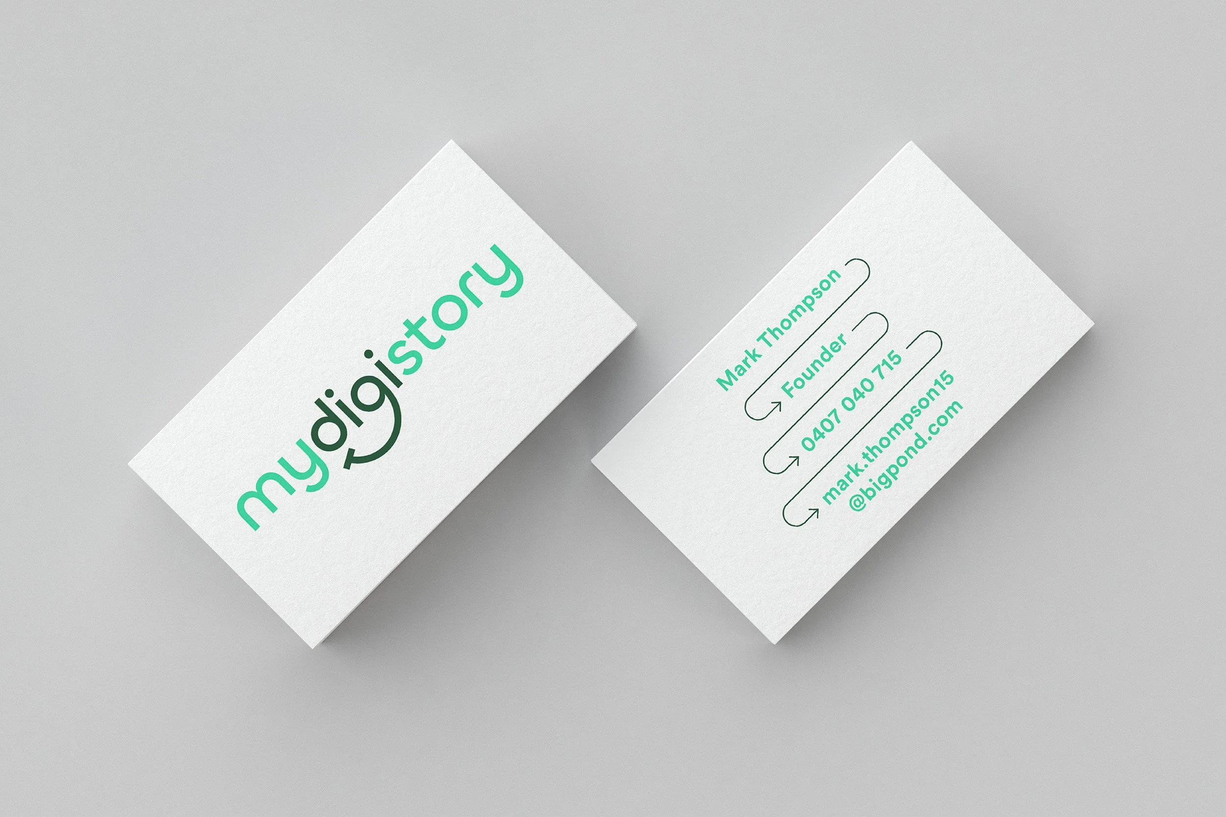  Mydigistory — Business Cards 