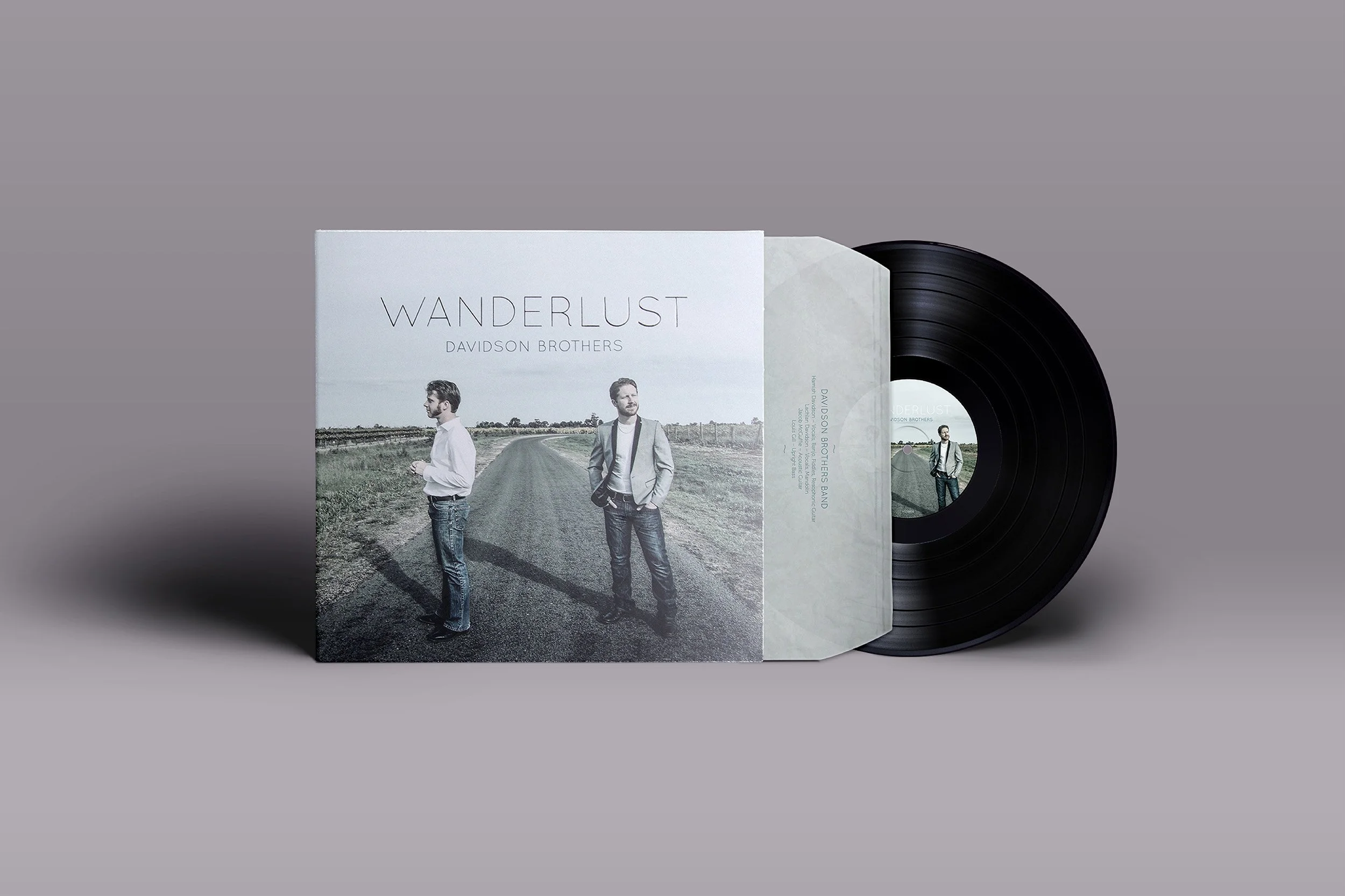  Davidson Brothers — Record Cover 