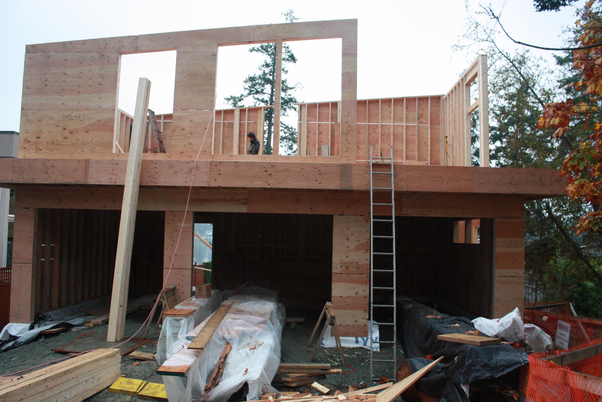 Garage &amp; Rooms above.