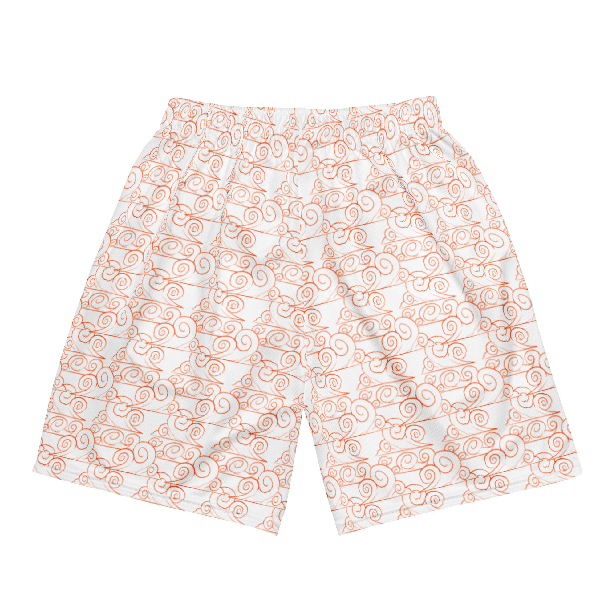 Tropical Sea Vanilla Blue mesh shorts