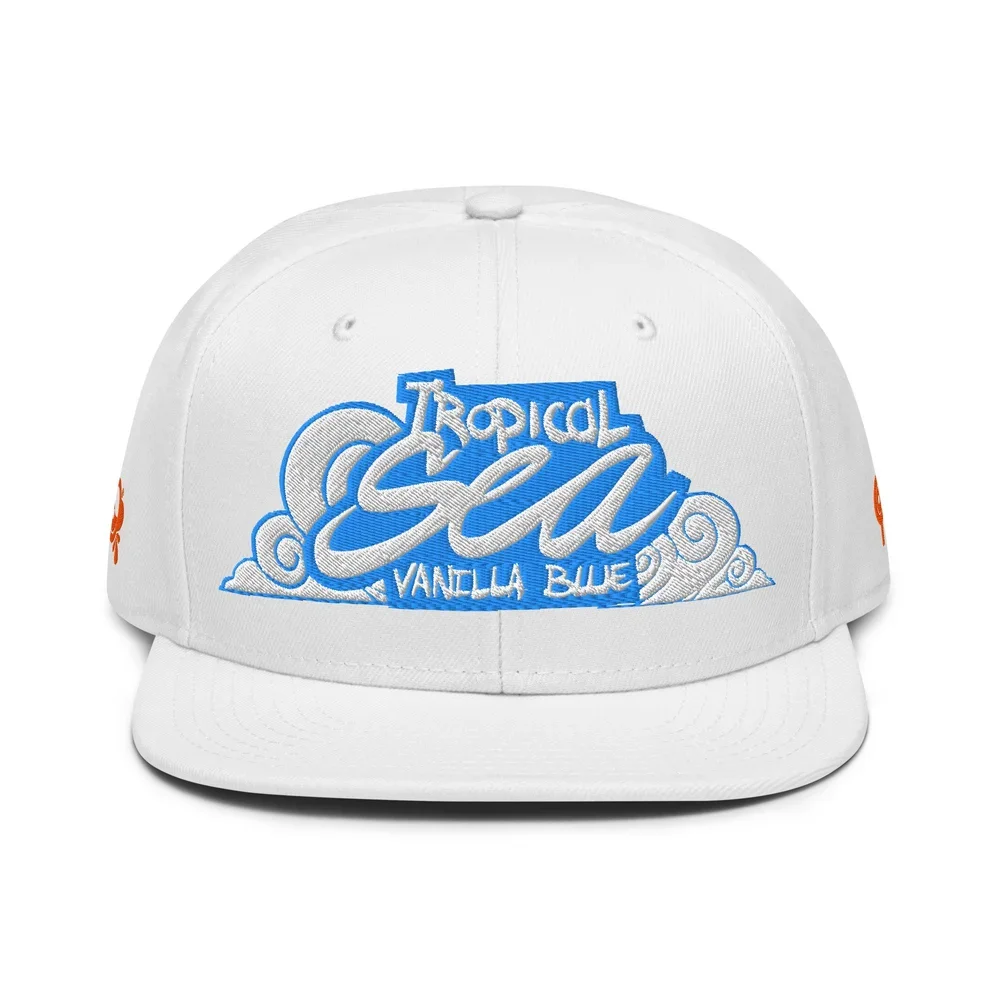 Tropical Sea Vanilla Blue Snapback