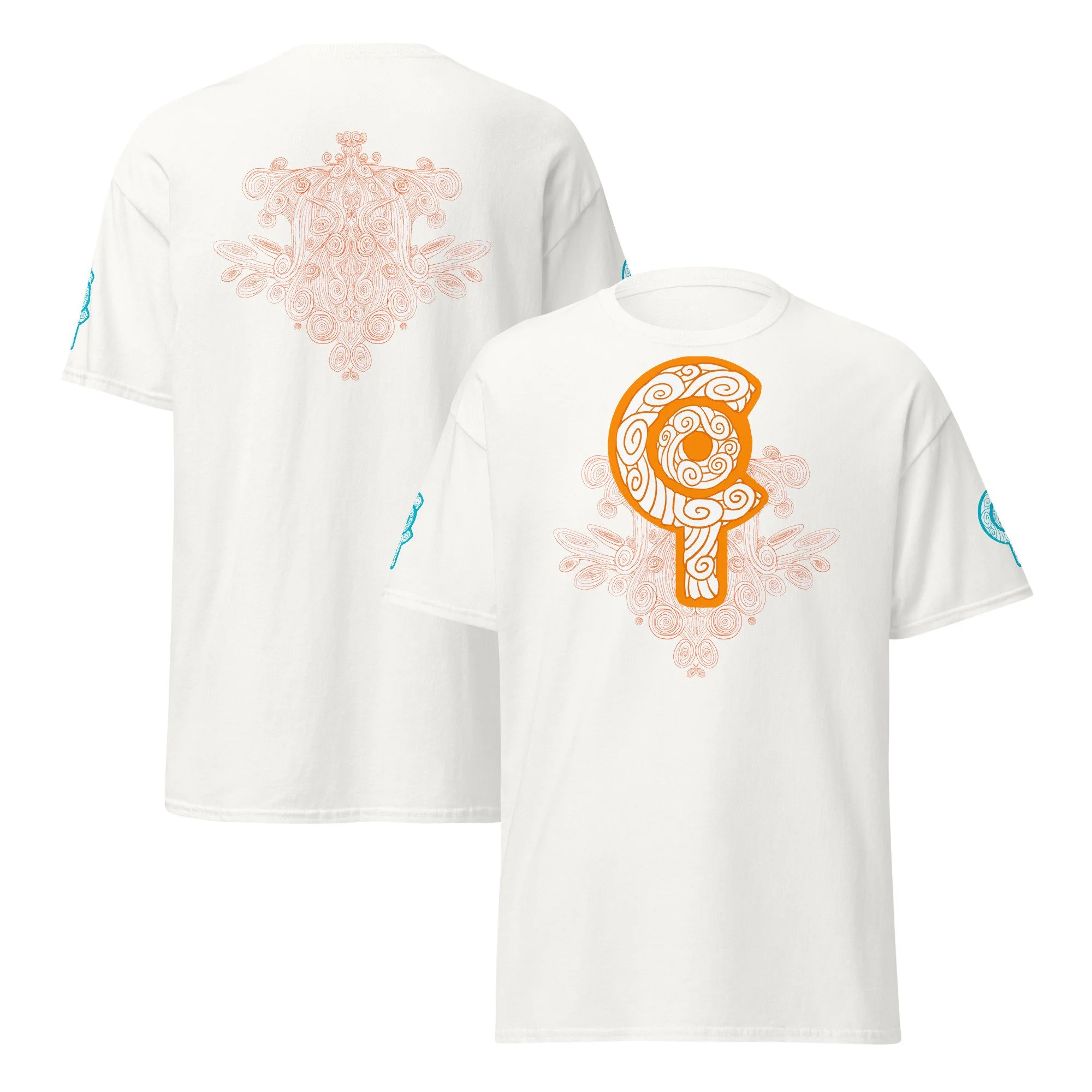 Tropical Sea Vanilla Blue Unisex tee