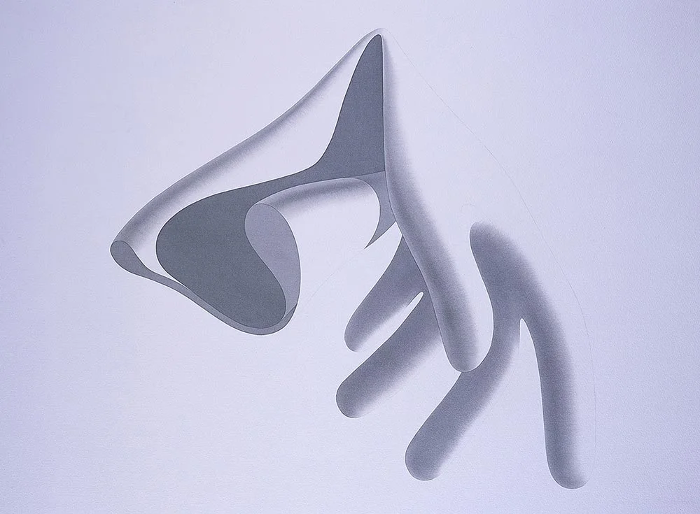 Winsor & Newton A, 2001 - 2003. Watercolor, graphite / paper. 57 x 77 cm