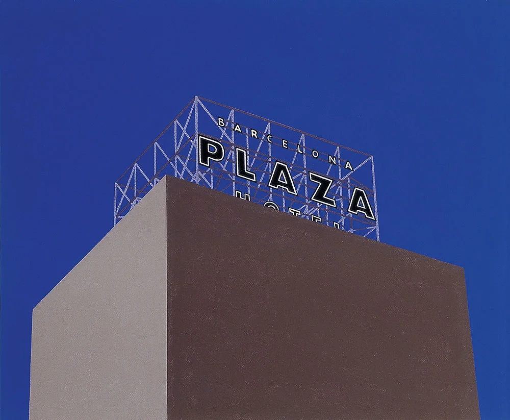 Perfecto, 1993. Acrylic / canvas. 45 x 55 cm