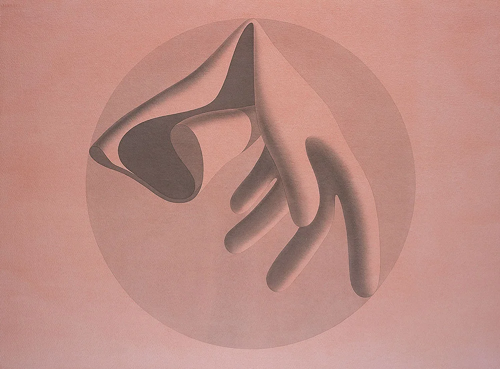 Winsor & Newton B, 2001 - 2003. Watercolor, graphite / paper. 57 x 77 cm