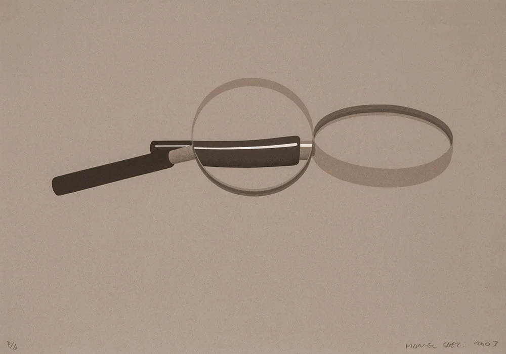 Sur C 2003. Silkscreen / paper, 35 x 50 cm