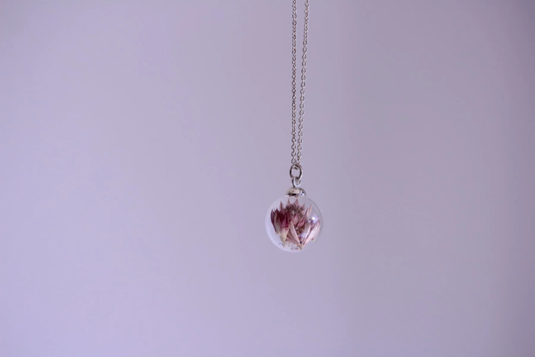 Lizzy Chambers Pink Astrantia Flower Necklace.jpg