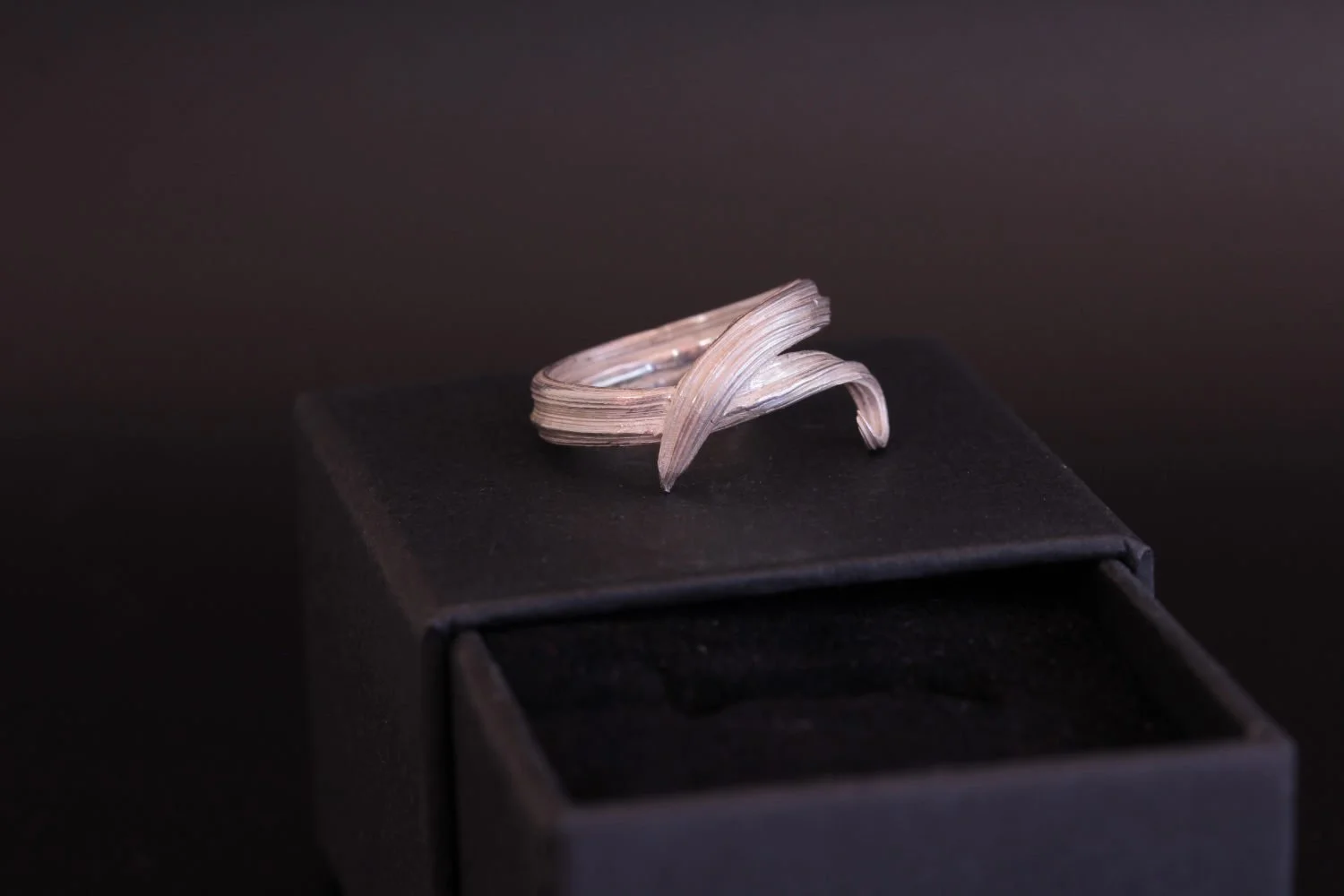 Lizzy Chambers Mitsuro Hikime Silver curl leaf ring (8).jpg
