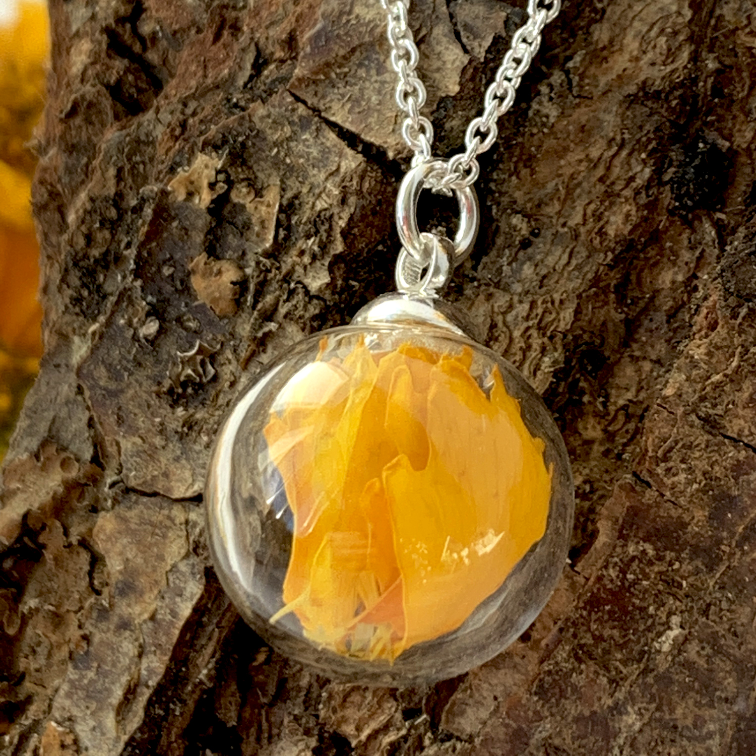 Lizzy Chambers Yellow Necklace close up.jpg