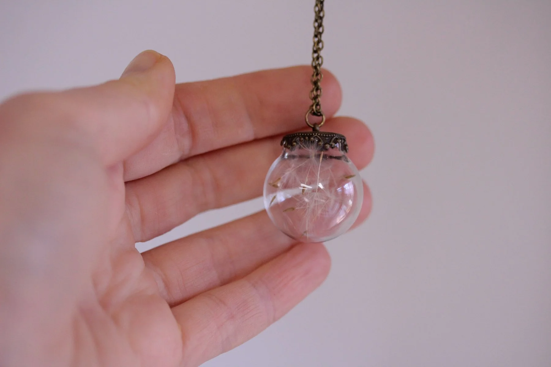 Dandelion Brass Statement Nedcklace (4).jpg