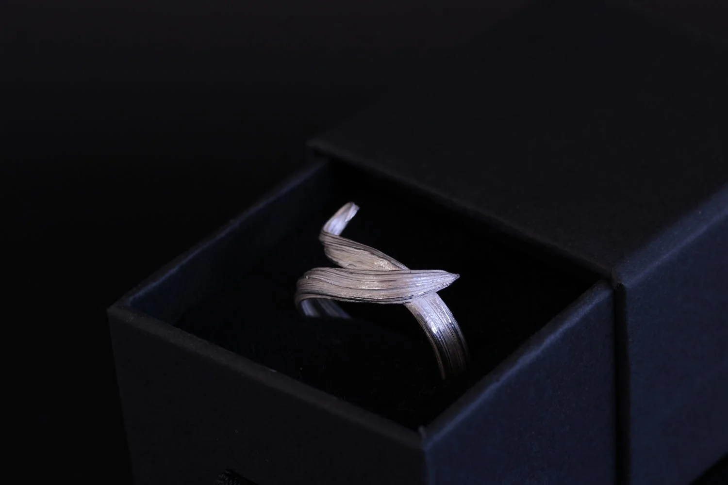 Lizzy Chambers Mitsuro Hikime Silver curl leaf ring (17).jpg