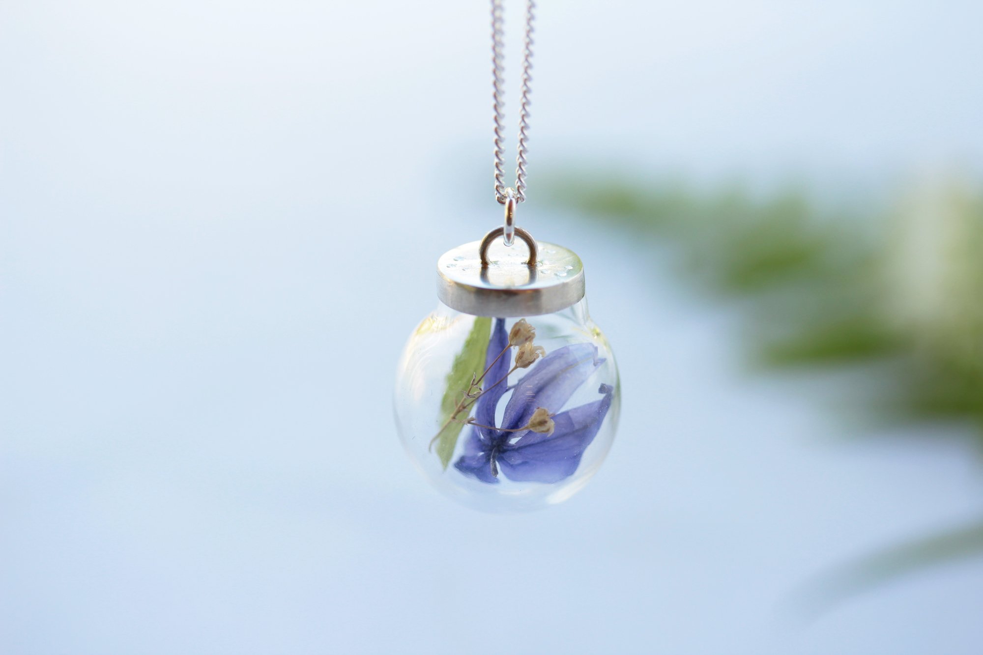Bluebell necklace with custom silver top in medium by Lizzy Chambers (2).jpg