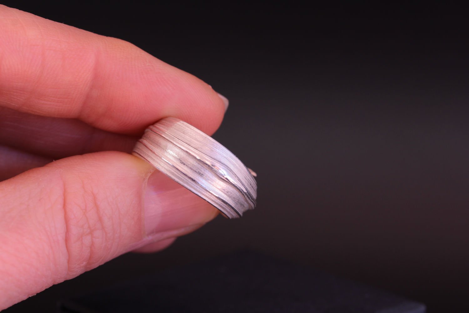 Lizzy Chambers Heavy Bark Ring Sterling Silver Misturo Hikime (80).jpg