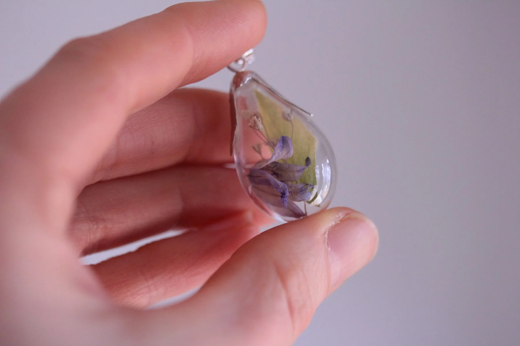 Lizzy Chambers Bluebell teardrop necklace 3.jpg