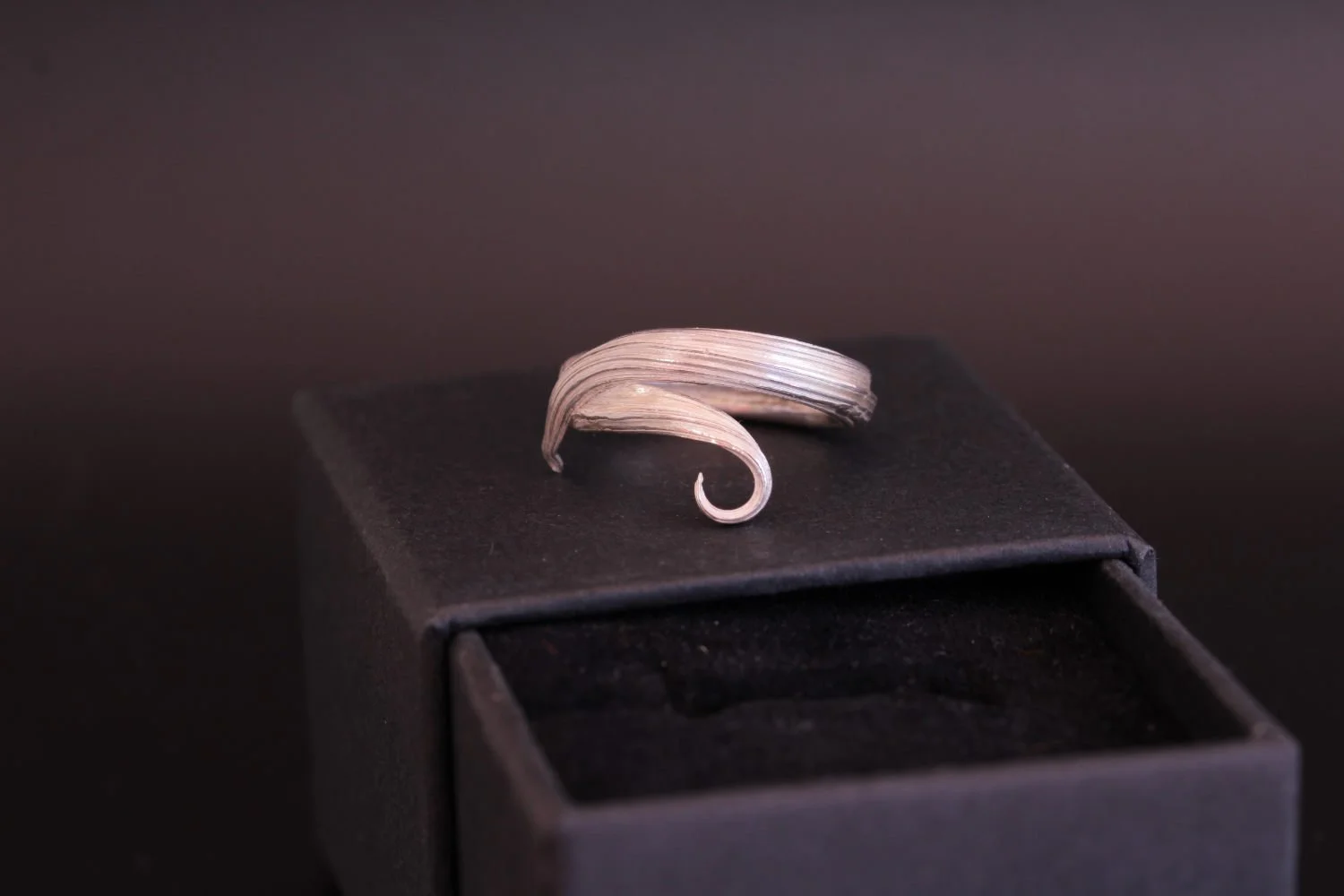 Lizzy Chambers Mitsuro Hikime Silver curl leaf ring (42).jpg