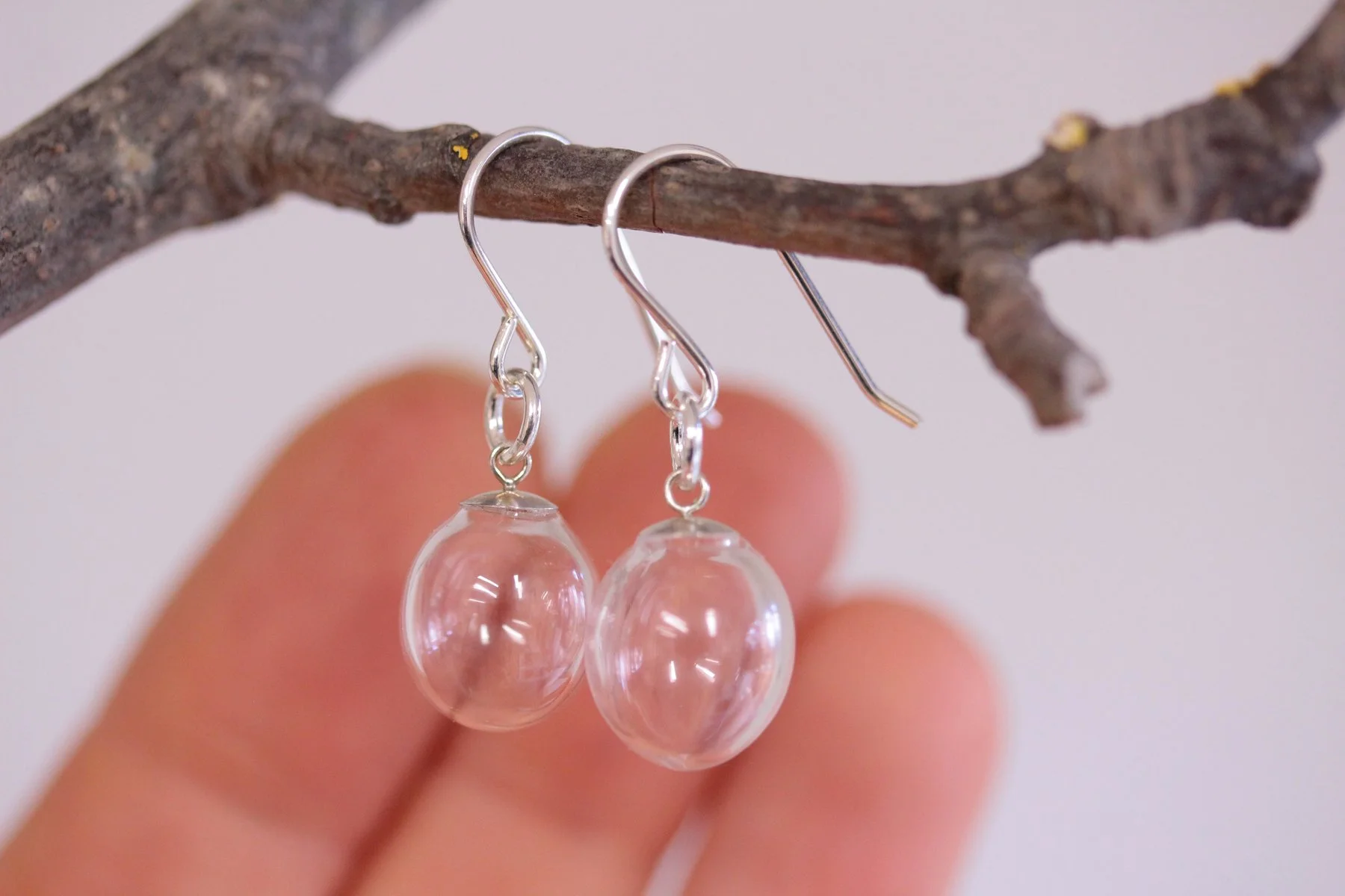 Lizzy Chambers Sterling Silver Dew Drop Earrings (1).jpg