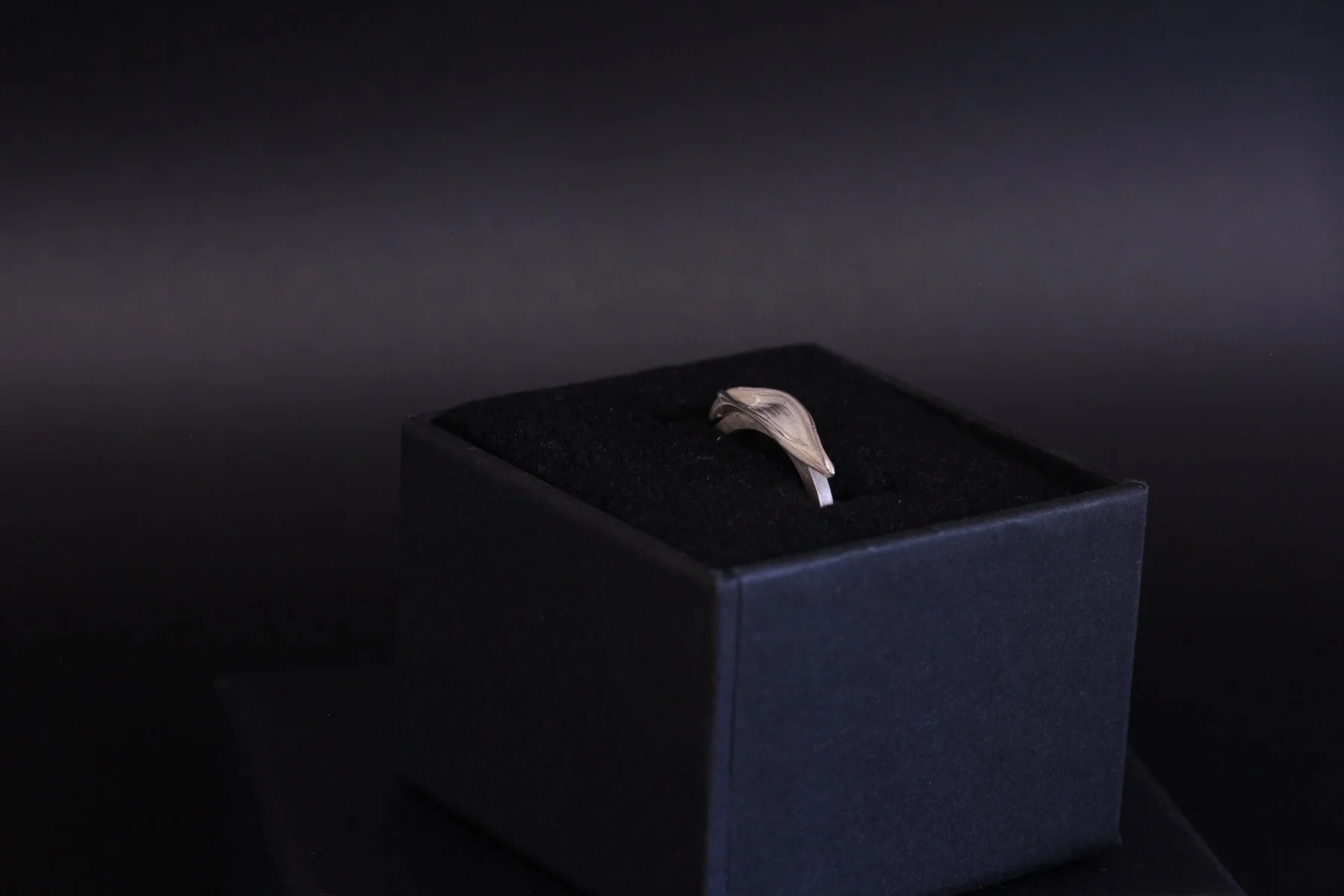 Lizzy Chambers Textured leaf ring silver 12 b.jpg