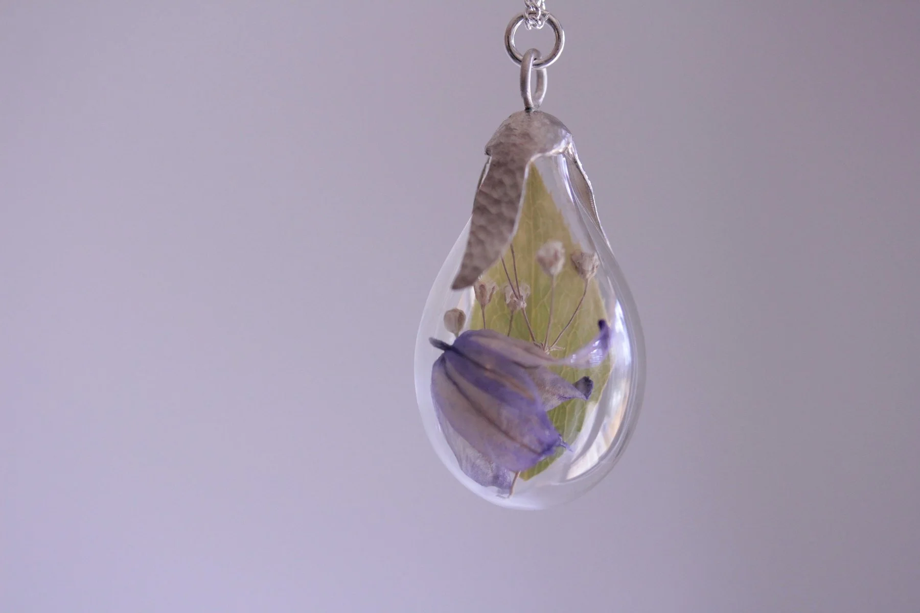 Lizzy Chambers Bluebell teardrop necklace 4.jpg