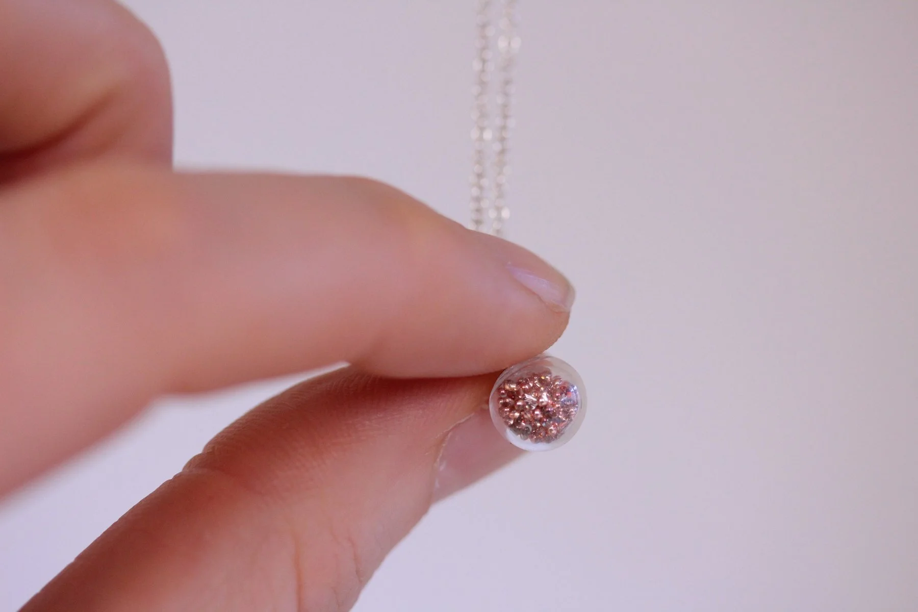 Lizzy Chambers Pink Crystal necklace 4.jpg