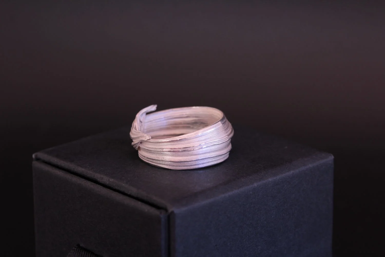 Lizzy Chambers Heavy Bark Ring Sterling Silver Misturo Hikime (68).jpg