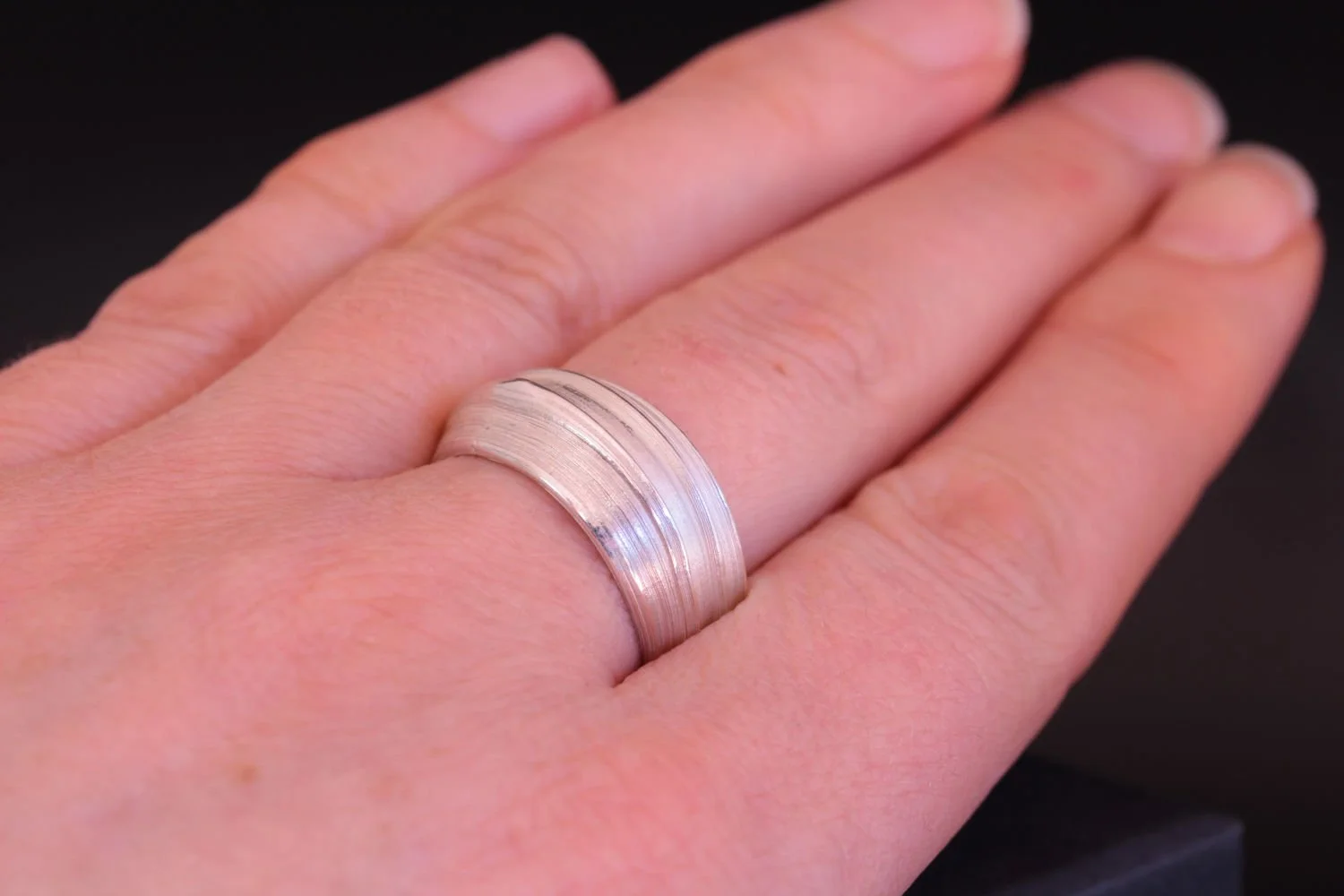 Lizzy Chambers Heavy Bark Ring Sterling Silver Misturo Hikime (97).jpg