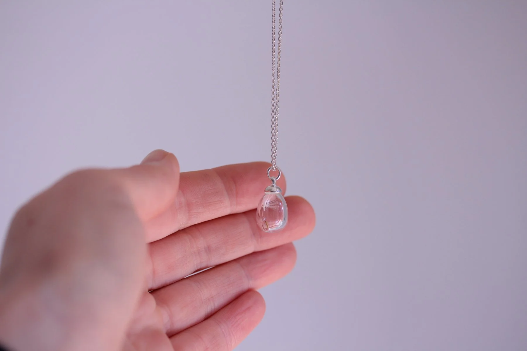 Lizzy Chambers teardrop dandelion Necklace 2.jpg