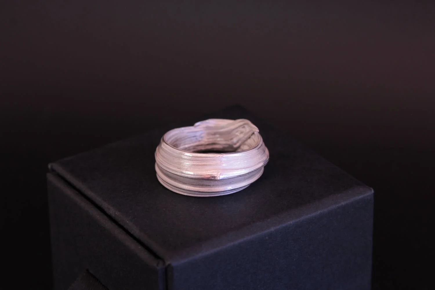 Lizzy Chambers Heavy Bark Ring Sterling Silver Misturo Hikime (21).jpg