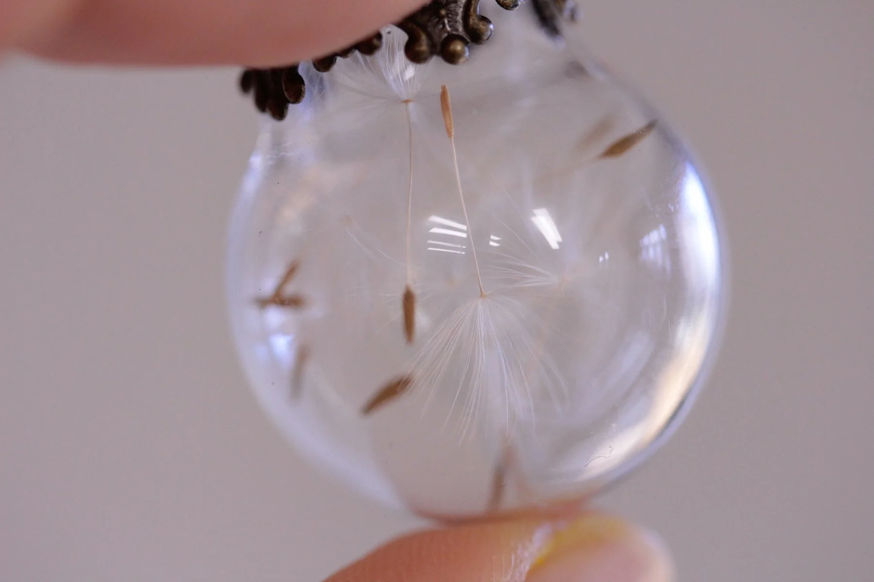 Dandelion Brass Statement Nedcklace (5).jpg