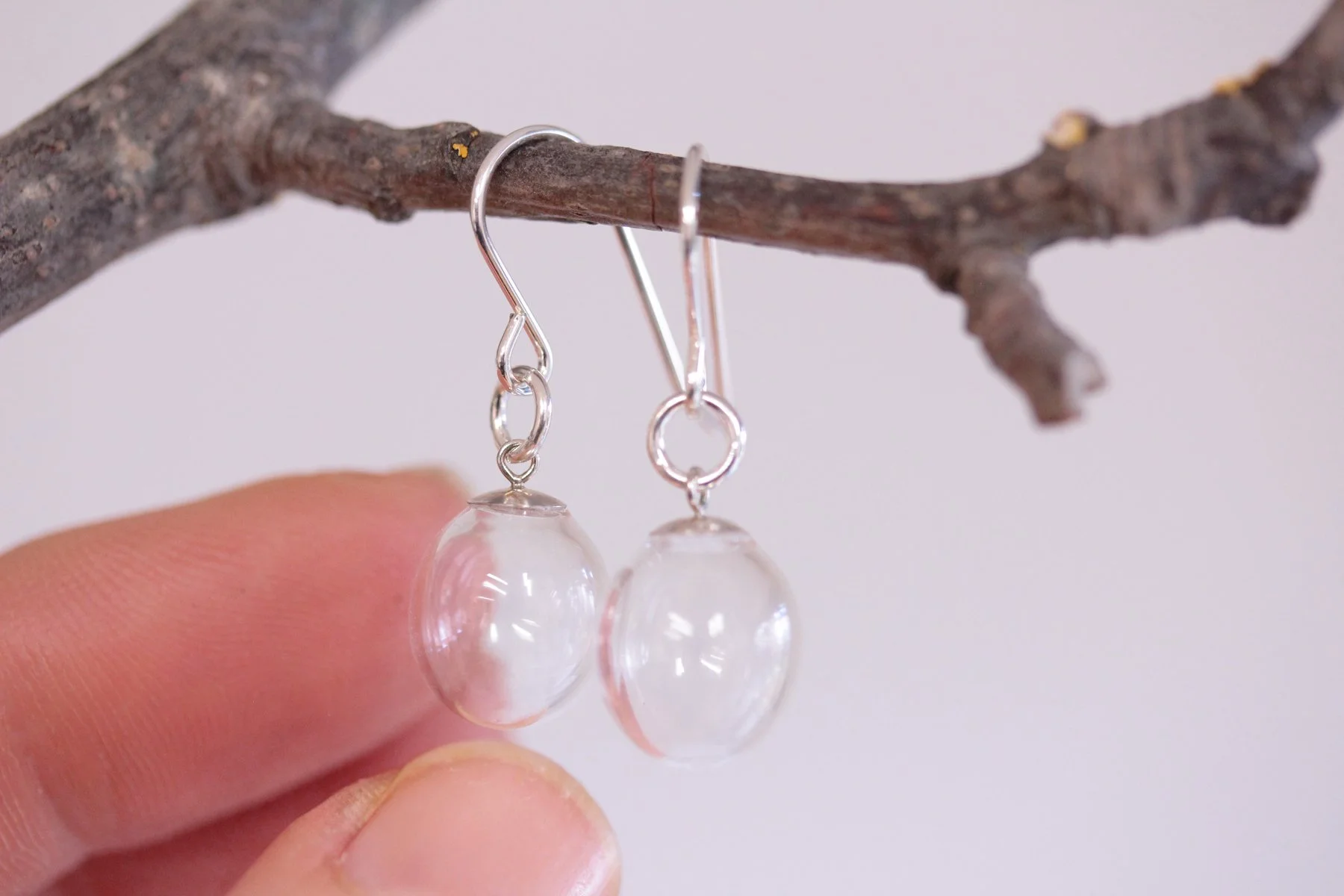 Lizzy Chambers Sterling Silver Dew Drop Earrings (2).jpg