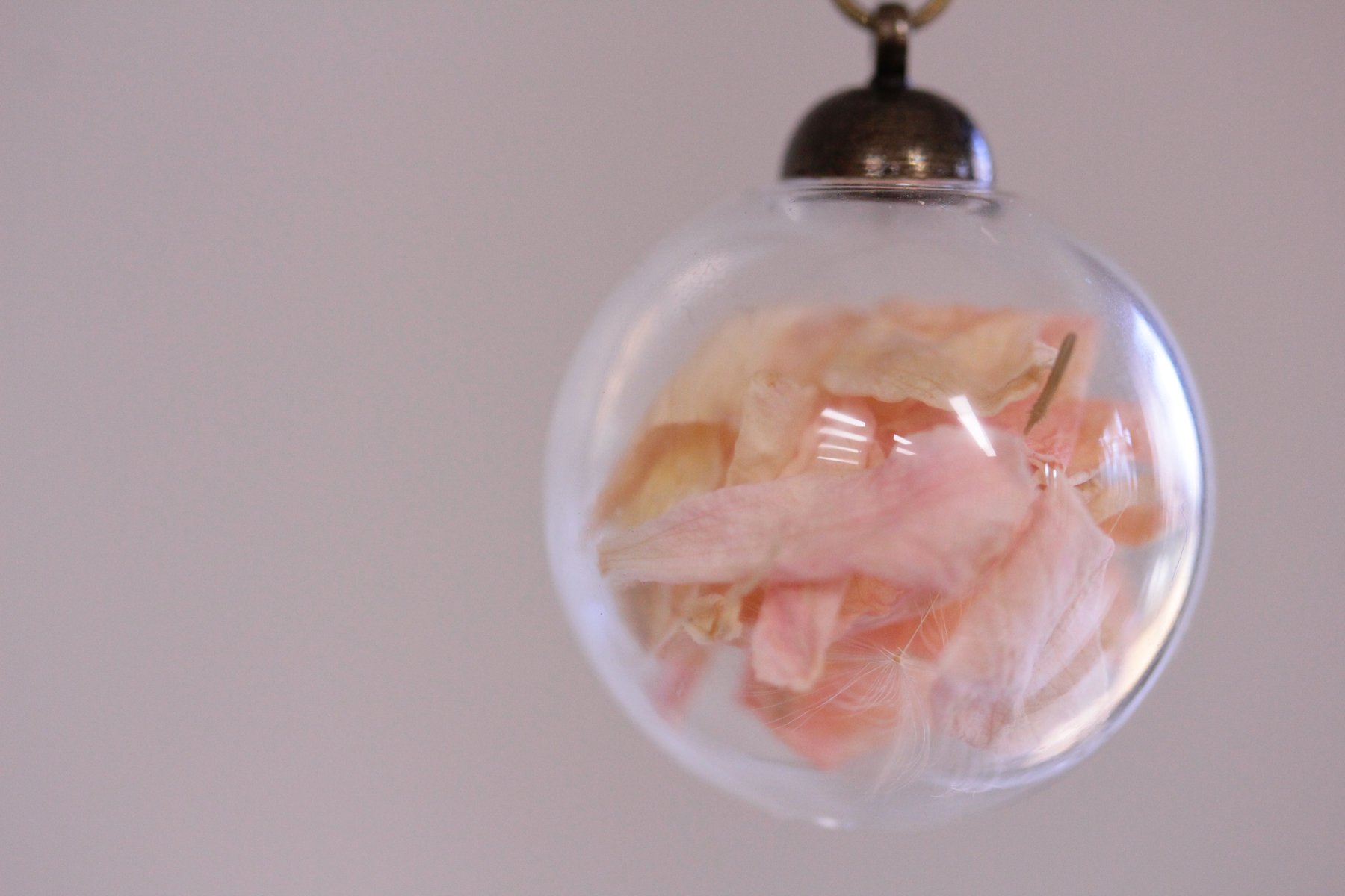 Pale Pink Statement Necklace in Brass (3).jpg