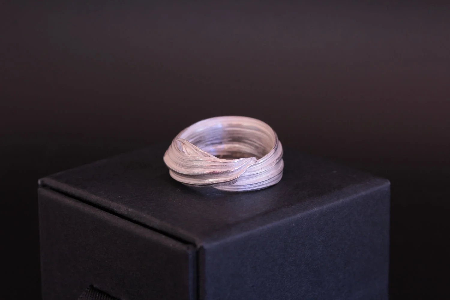 Lizzy Chambers Heavy Bark Ring Sterling Silver Misturo Hikime (65).jpg