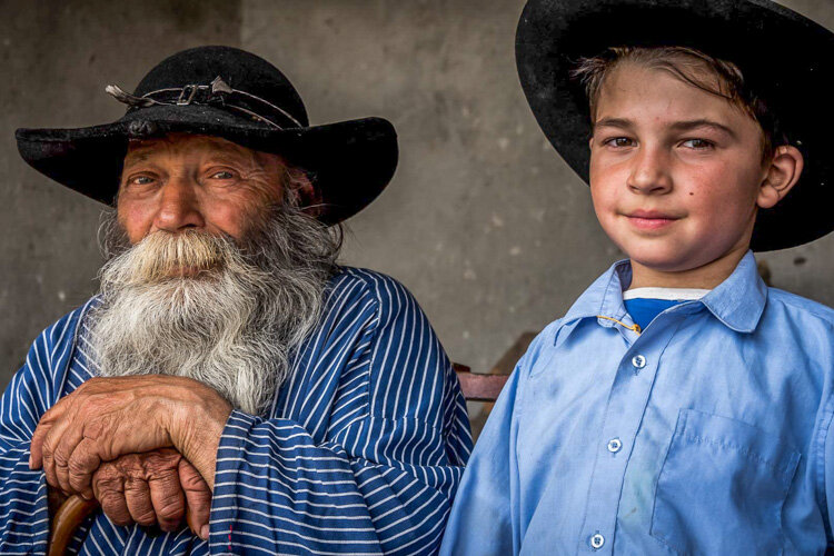 gypsy man and his great-grandson.jpg