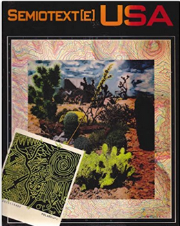 Fig. 6: Semiotext(e) USA mapped the intellectual topography of an underground world that laid below the placid surface of 1980s America. Long out of print, this compendium offers a comprehensive glimpse into a multifarious culture of dissent.