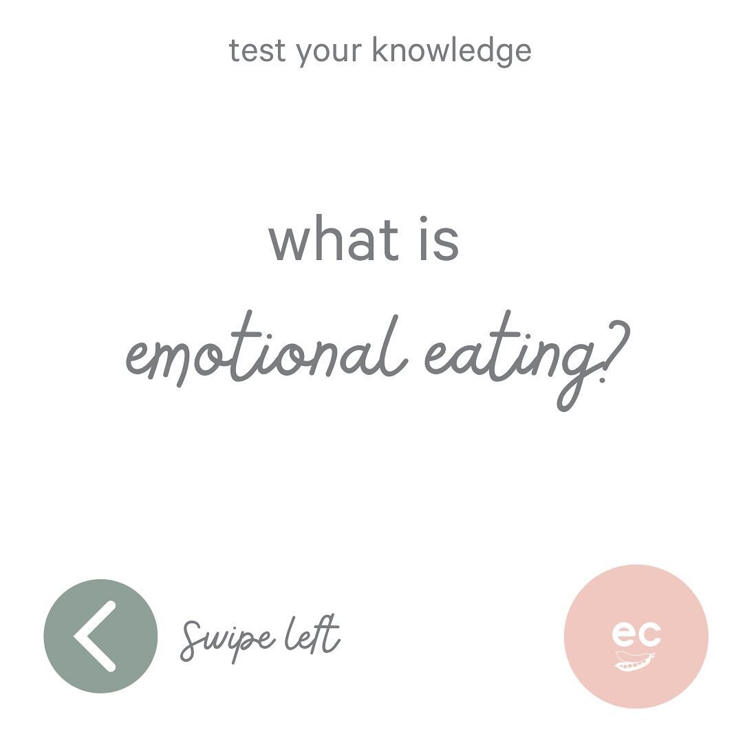 What is emotional eating? Test your knowledge here!

Let me be clear&hellip;. We all eat for a variety of reasons and eating in response to emotions isn&rsquo;t all bad. But, for some it can become an unhelpful coping strategy. 

Worried about emotio