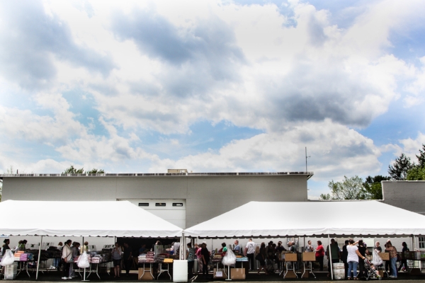 These are the tents of Tent Sale.