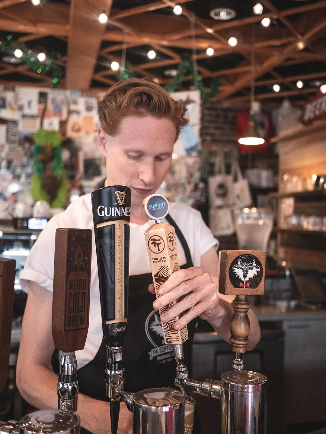 Did you know we also have rotating craft brews on tap? We do!