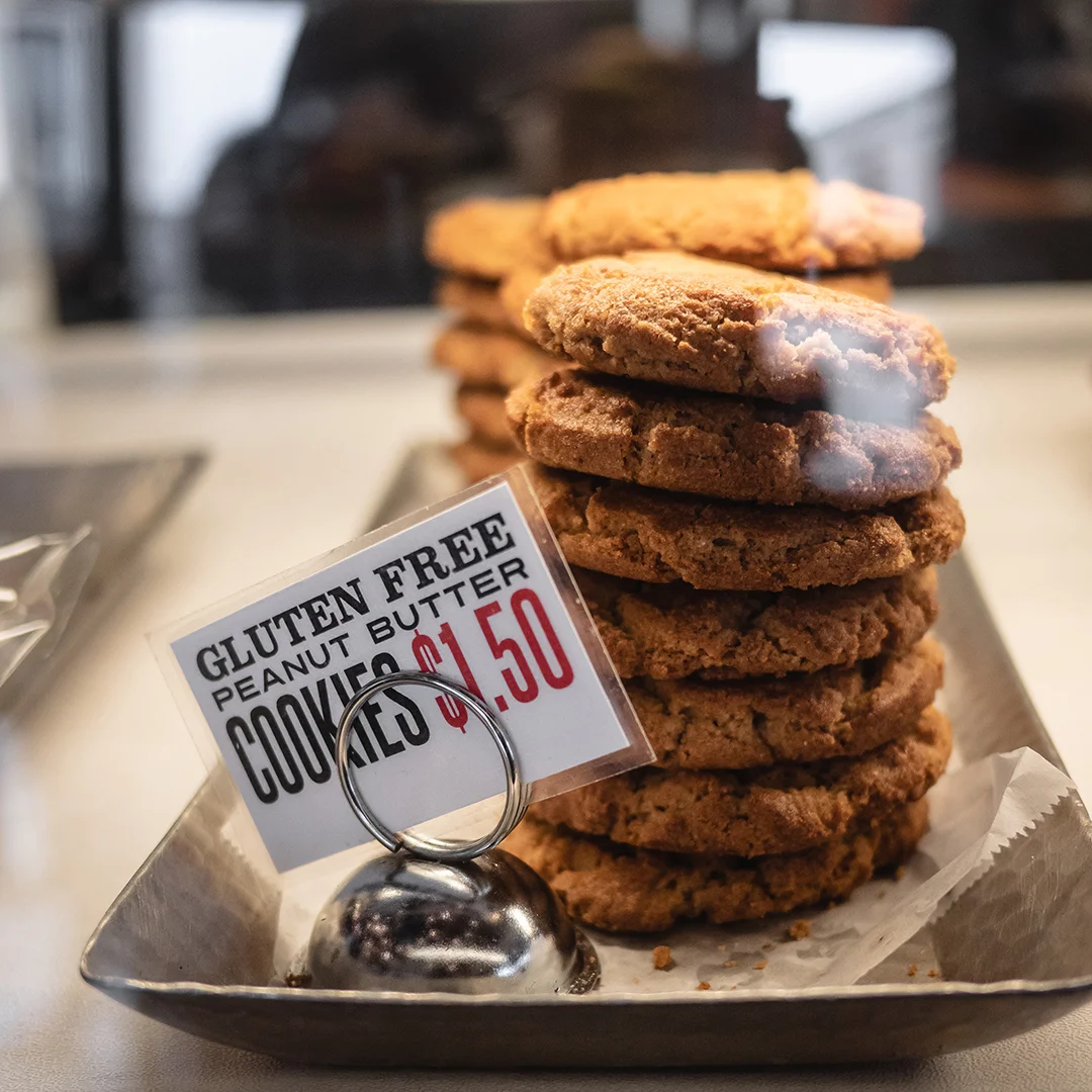 Grab a treat from our bake case