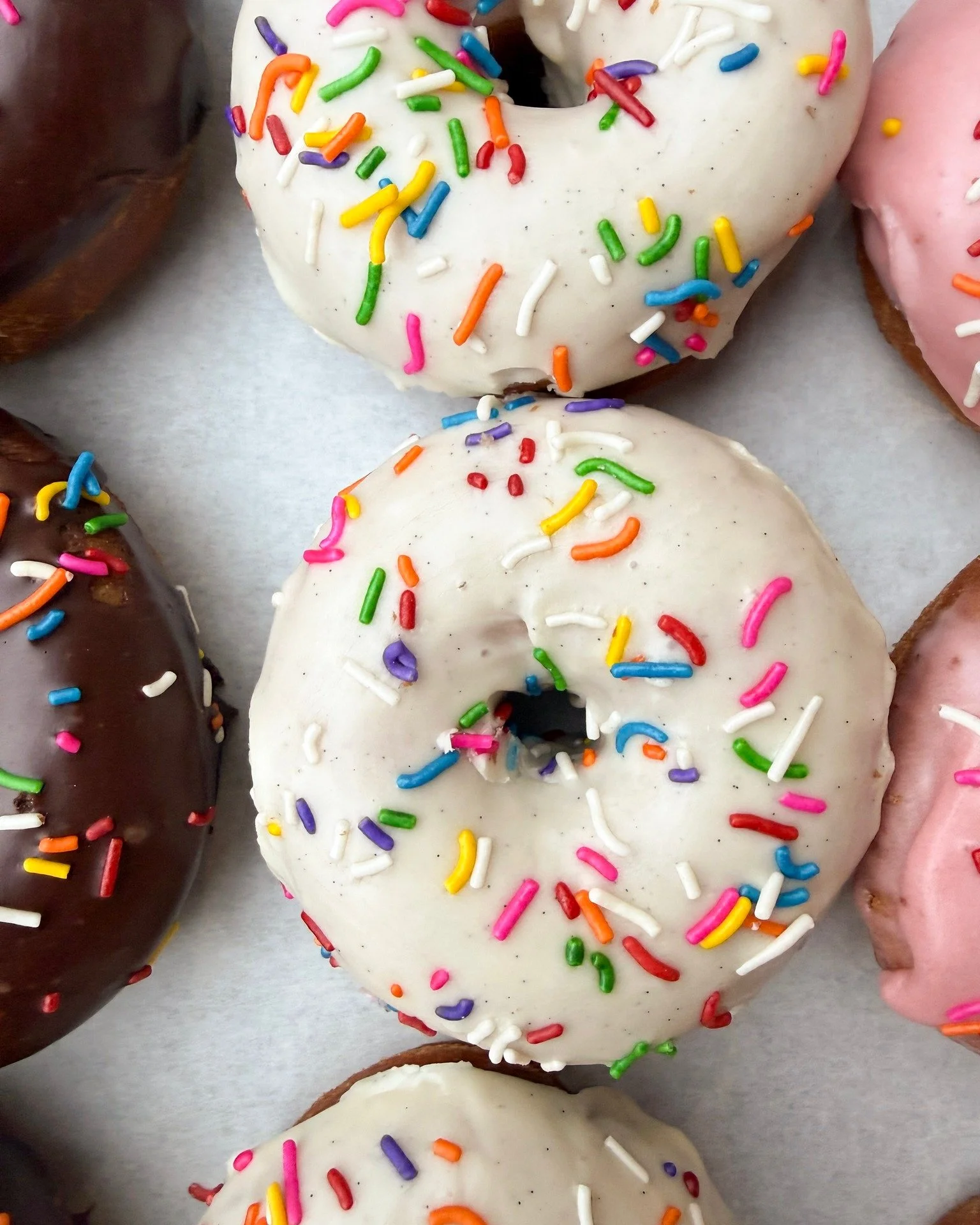 Some days call for coffee and sprinkles 🍩☕

Our fresh-made doughnuts with sprinkles from @hennypennycafe e are the perfect match for your favorite brew &mdash; available at The Coffee Fox while they last!

Grab one on the go or stay awhile and treat