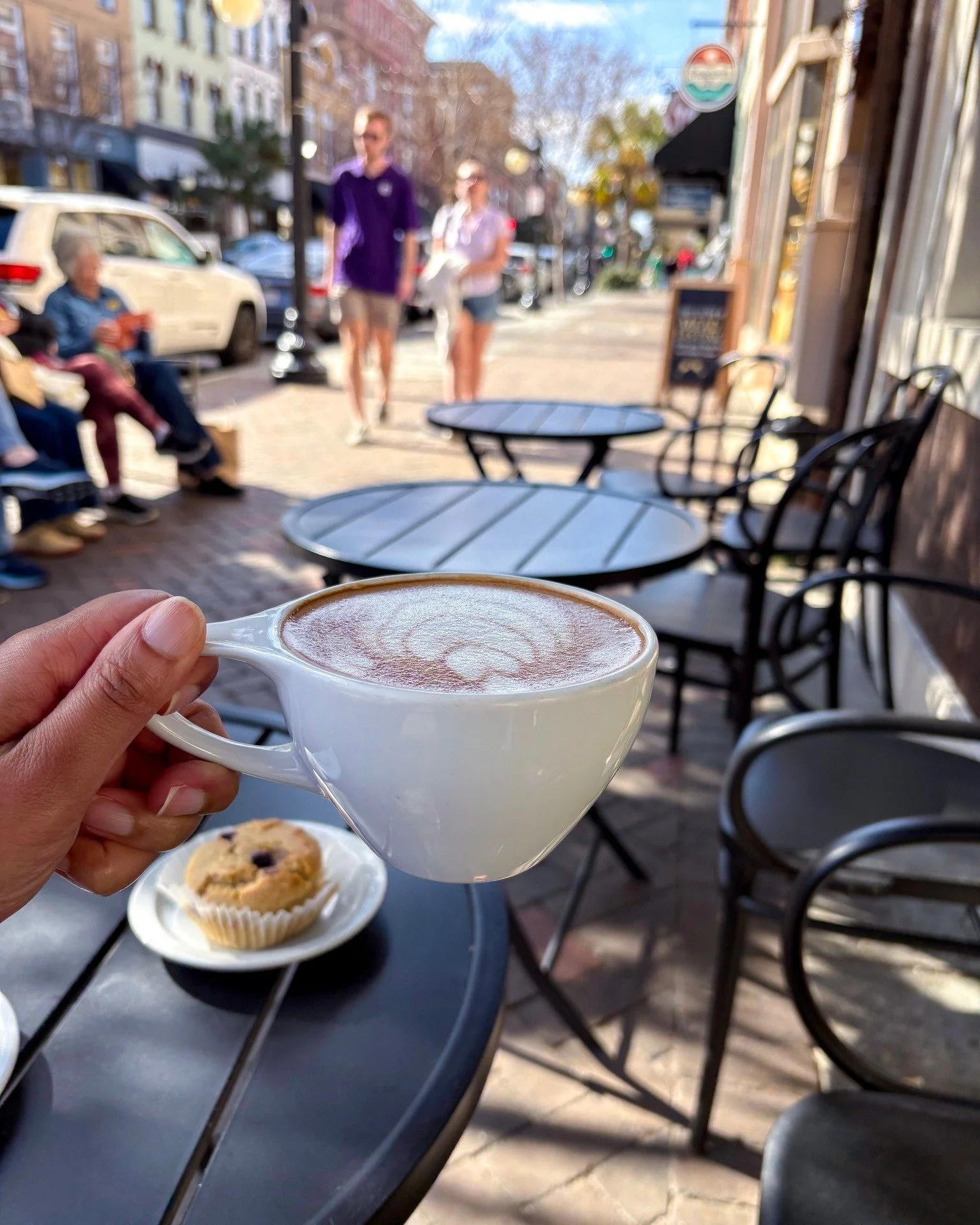 Fuel your stroll down Broughton with the perfect latte ☕️
Whether you&rsquo;re shopping, sightseeing, or savoring a slow morning, we&rsquo;re here to keep you caffeinated.

#TheCoffeeFox #BroughtonStreet #SavannahCafe #HotLatte #CoffeeBreak #VisitSav