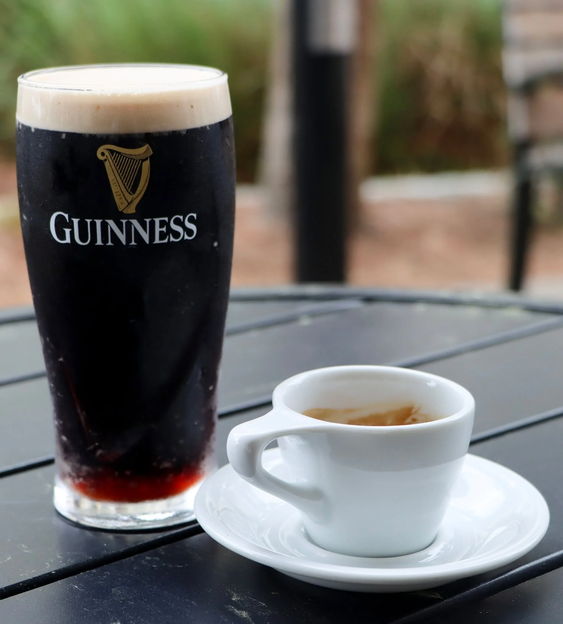 St. Patrick&rsquo;s Day is almost here, and we&rsquo;re ready for it! ☘️ 

Swing by after the parade tomorrow and grab an Eye Opener &mdash; Guinness on draft topped with two shots of Flywheel espresso. Coffee and beer meet at last.🍺⚡️

#TheCoffeeFo