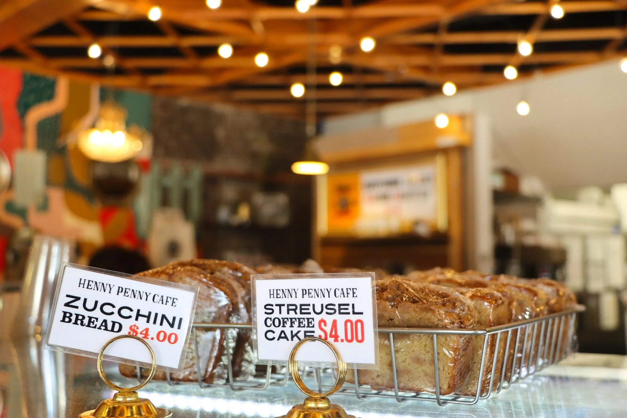 Golden, crumbly, and fresh from the oven. Our pastry case is stocked with cozy favorites like streusel cakes and zucchini bread, baked with love by our sister cafe, @hennypennycafe. Perfect for a morning stroll or a midday treat. 🍰☕️

Stop in, slow 