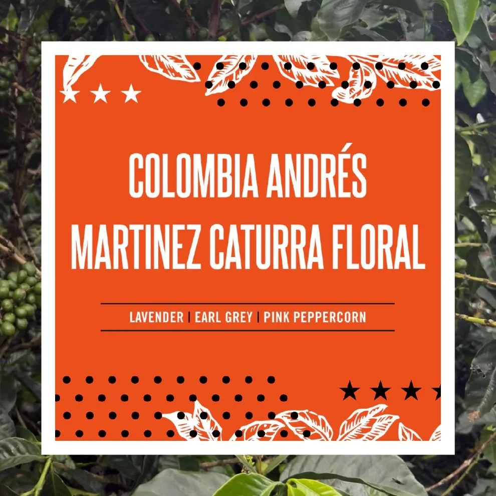 Our latest coffee just launched!

Colombia Andr&eacute;s Martinez Caturra Floral is a study in precision&mdash;where science meets craft in every cup.

Grown high in Cauca and shaped through layered fermentation, this lot draws out striking notes of 