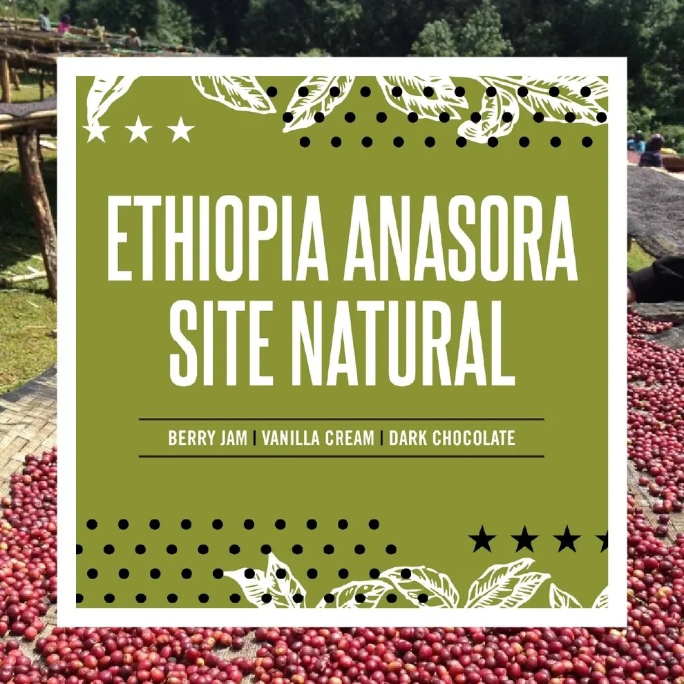 🍓☕ Meet our newest coffee, Ethiopia Anasora Site Natural!

Grown in the highlands of Guji between 2,300 and 2,450 meters above sea level (MASL), this coffee comes from one of the highest coffee-growing regions in the world. Cool nights and warm days