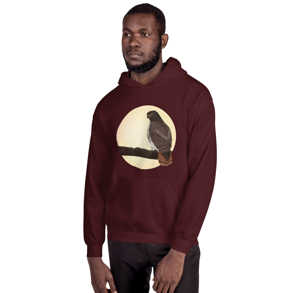 Red-Tailed-Hawk-2_Red-tailed-hawk-3_mockup_Front_Mens-2_Maroon.png