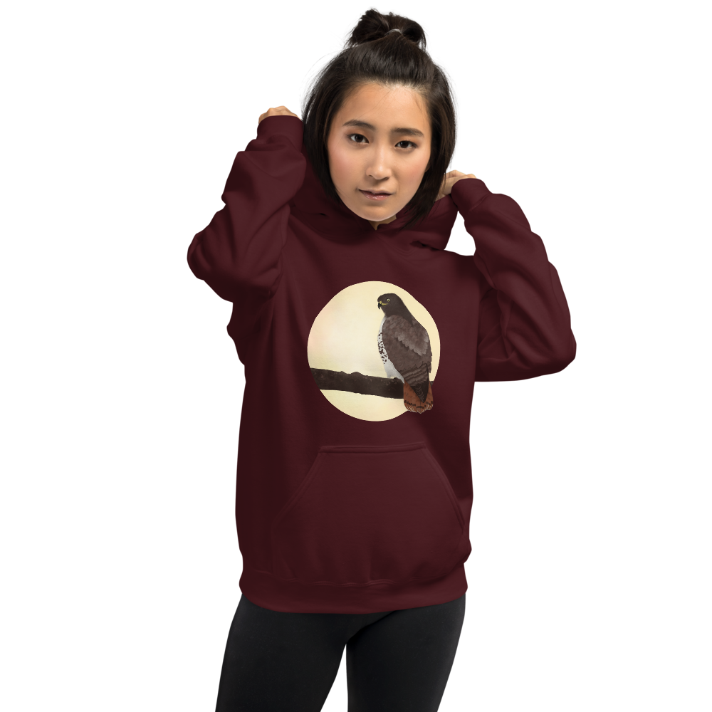 Red-Tailed-Hawk-2_Red-tailed-hawk-3_mockup_Front_Womens-5_Maroon.png